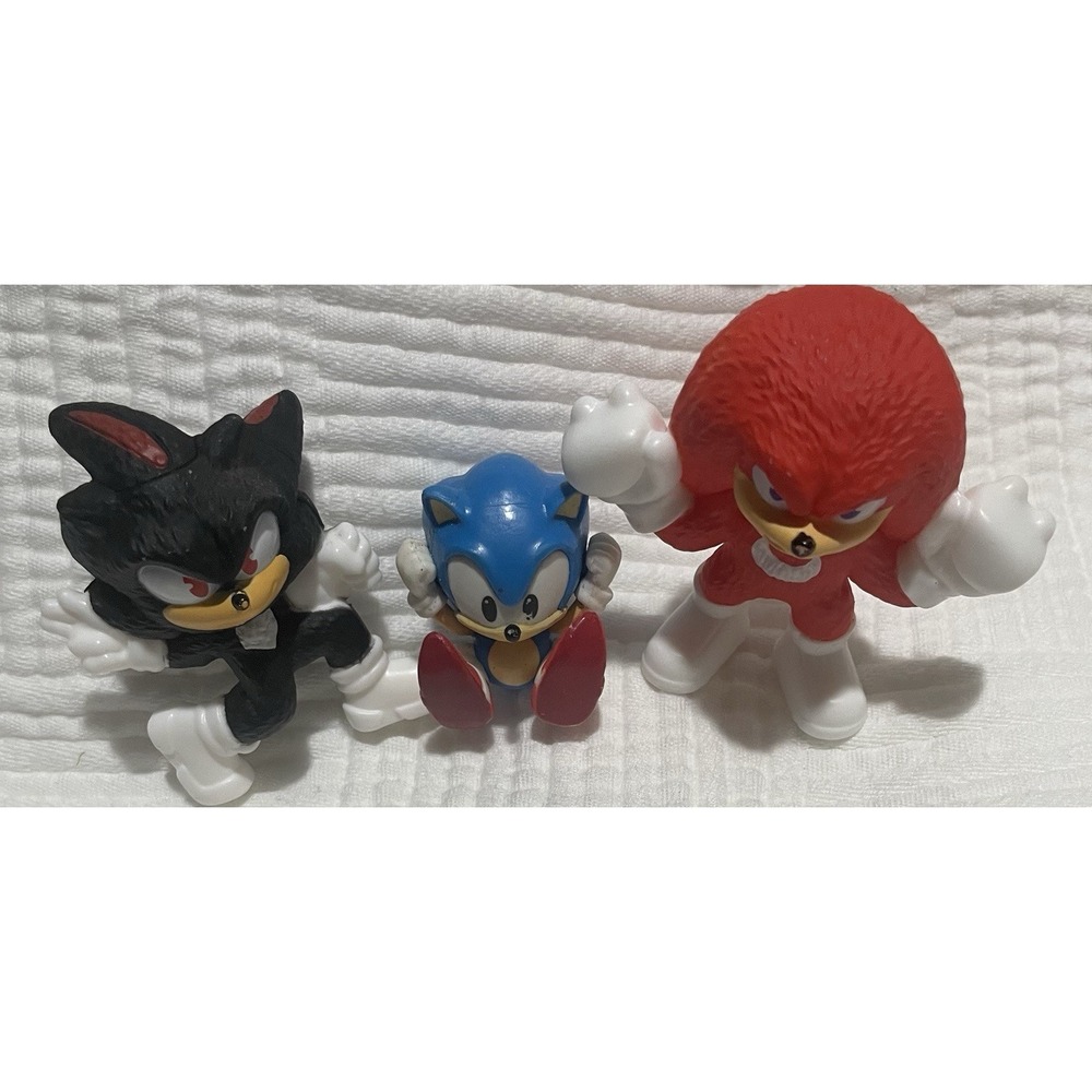 Sonic The Hedgehog Lot of 3